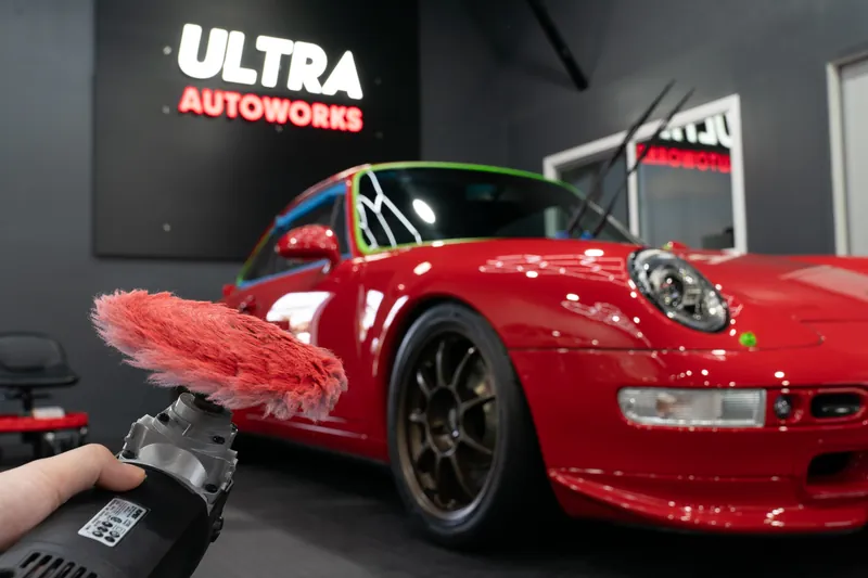 Ceramic · 993 C2 Red — Ultra Autoworks, Fountain Valley, Orange County