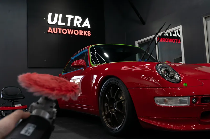 Ceramic · 993 C2 Red — Ultra Autoworks, Fountain Valley, Orange County