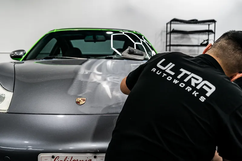 Ceramic · 996 Targa Silver — Ultra Autoworks, Fountain Valley, Orange County