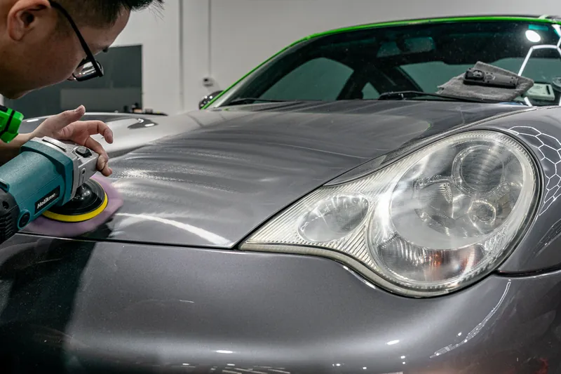 Ceramic · 996 Targa Silver — Ultra Autoworks, Fountain Valley, Orange County