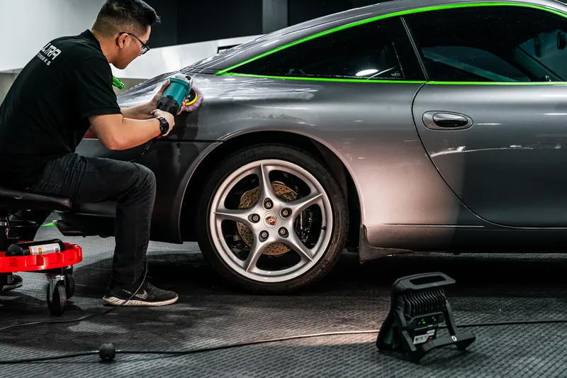 Ceramic · 996 Targa Silver — Ultra Autoworks, Fountain Valley, Orange County