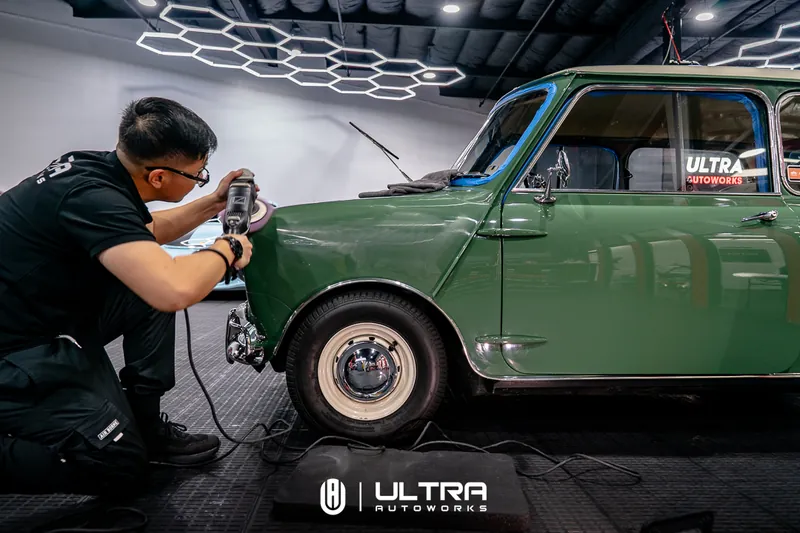 Ceramic · Mini Austin — Ultra Autoworks, Fountain Valley, Orange County