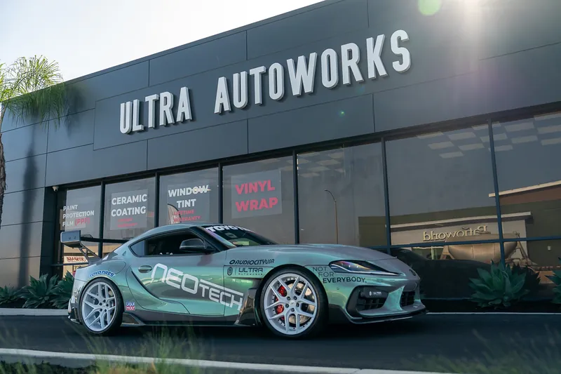 Colored PPF · SEMA Adro Supra — Ultra Autoworks, Fountain Valley, Orange County
