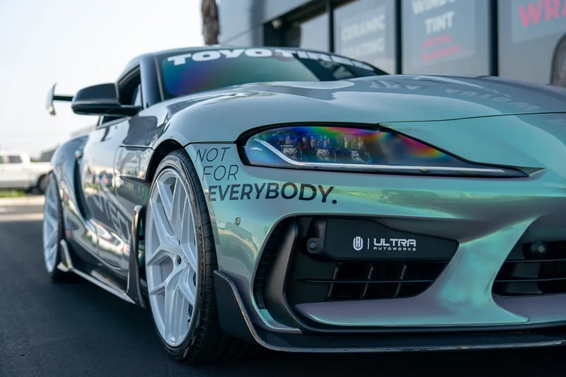 Colored PPF · SEMA Adro Supra — Ultra Autoworks, Fountain Valley, Orange County