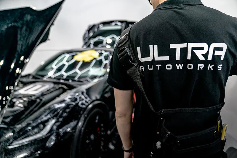 PPF · Corvette C7 Z06 Black — Ultra Autoworks, Fountain Valley, Orange County