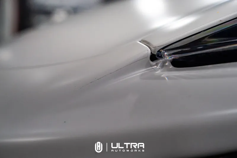 PPF · McLaren 675LT White Gloss — Ultra Autoworks, Fountain Valley, Orange County