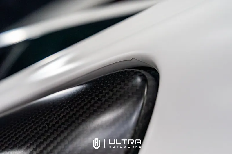 PPF · McLaren 675LT White Gloss — Ultra Autoworks, Fountain Valley, Orange County