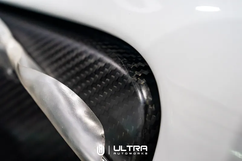 PPF · McLaren 675LT White Gloss — Ultra Autoworks, Fountain Valley, Orange County