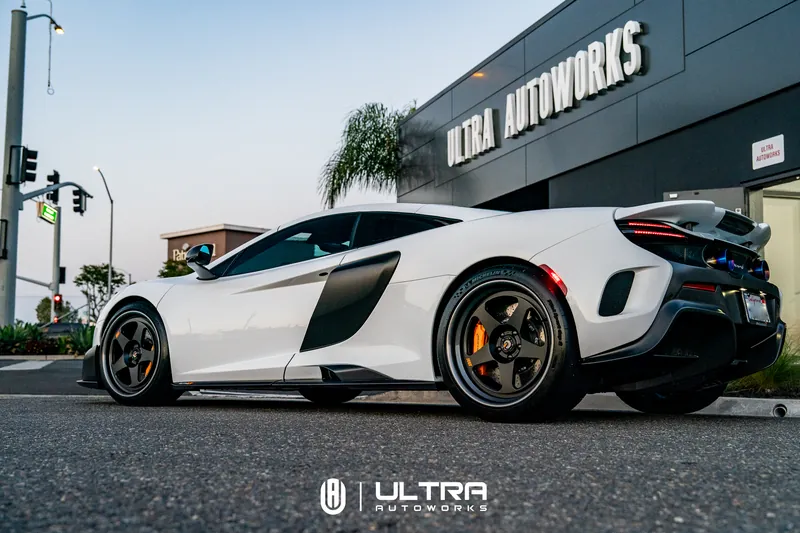 PPF · McLaren 675LT White Gloss — Ultra Autoworks, Fountain Valley, Orange County