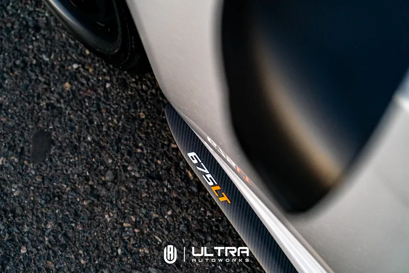 PPF · McLaren 675LT White Gloss — Ultra Autoworks, Fountain Valley, Orange County