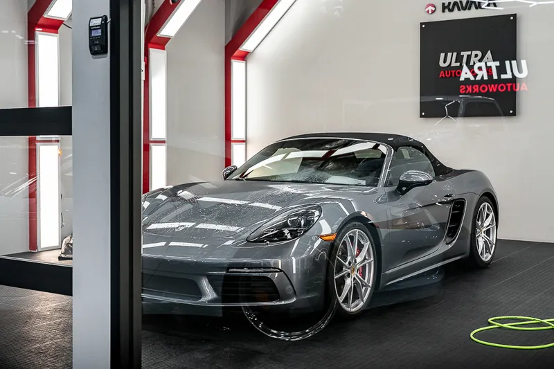 PPF · Porsche 718 Cayman S Grey — Ultra Autoworks, Fountain Valley, Orange County