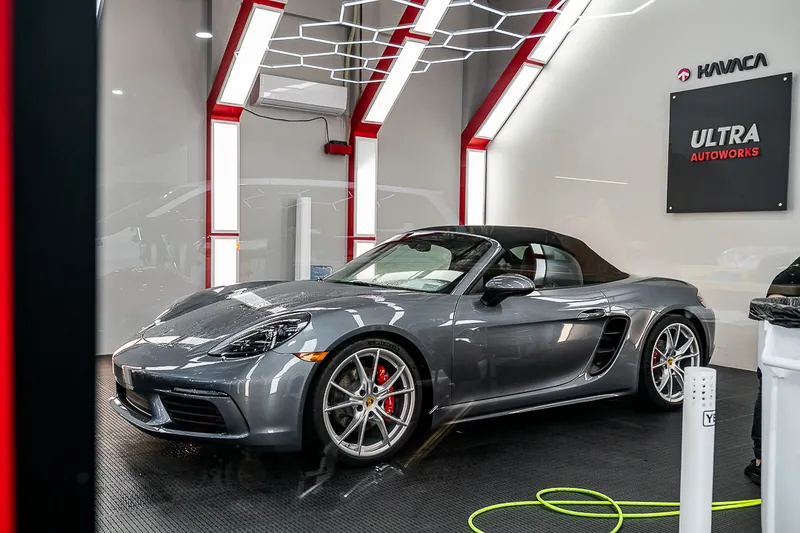 PPF · Porsche 718 Cayman S Grey — Ultra Autoworks, Fountain Valley, Orange County