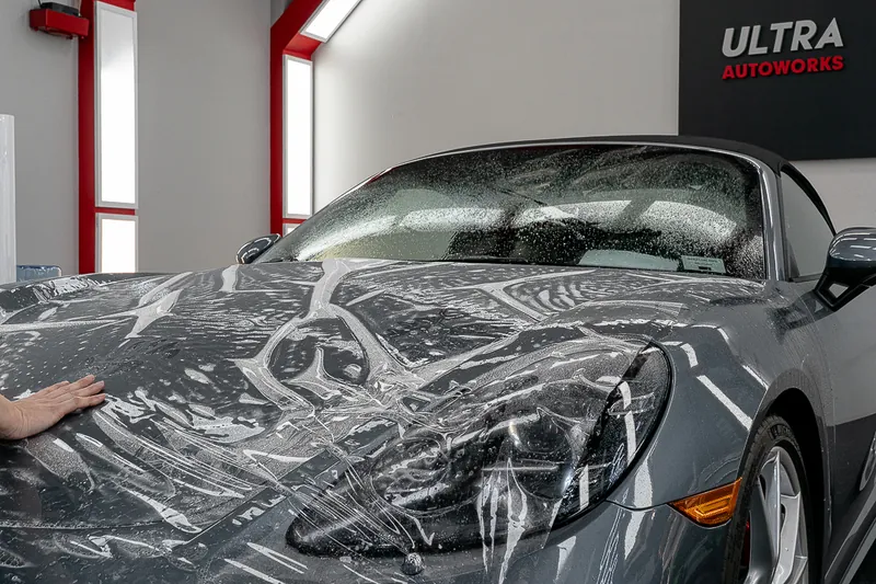 PPF · Porsche 718 Cayman S Grey — Ultra Autoworks, Fountain Valley, Orange County