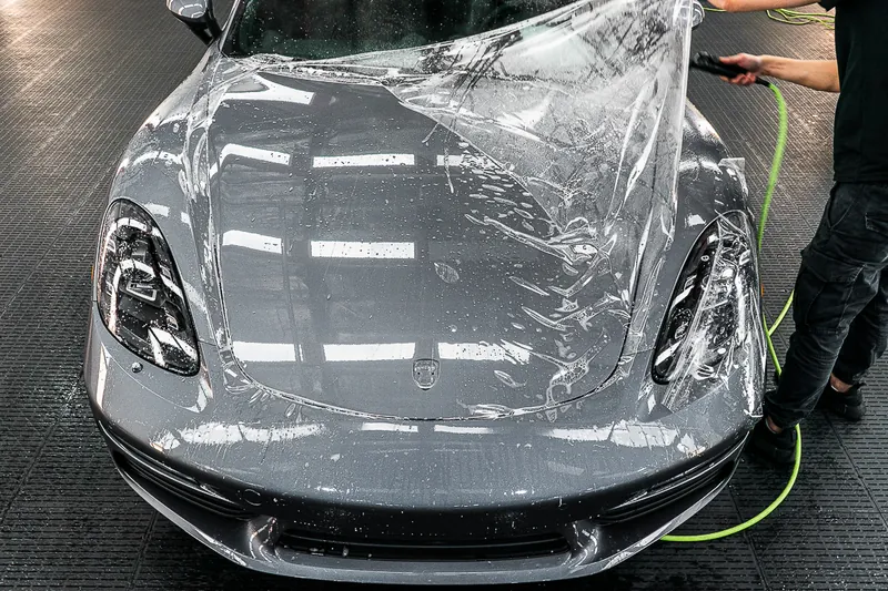 PPF · Porsche 718 Cayman S Grey — Ultra Autoworks, Fountain Valley, Orange County
