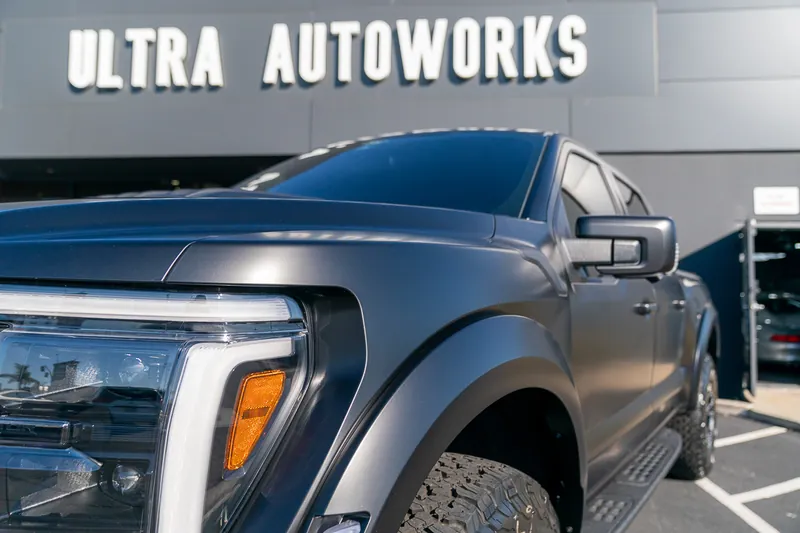 PPF · Raptor R Satin Black — Ultra Autoworks, Fountain Valley, Orange County