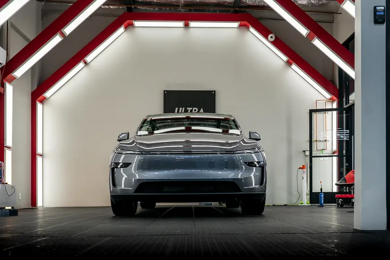 PPF · Tesla MY Plaid Grey — Ultra Autoworks, Fountain Valley, Orange County