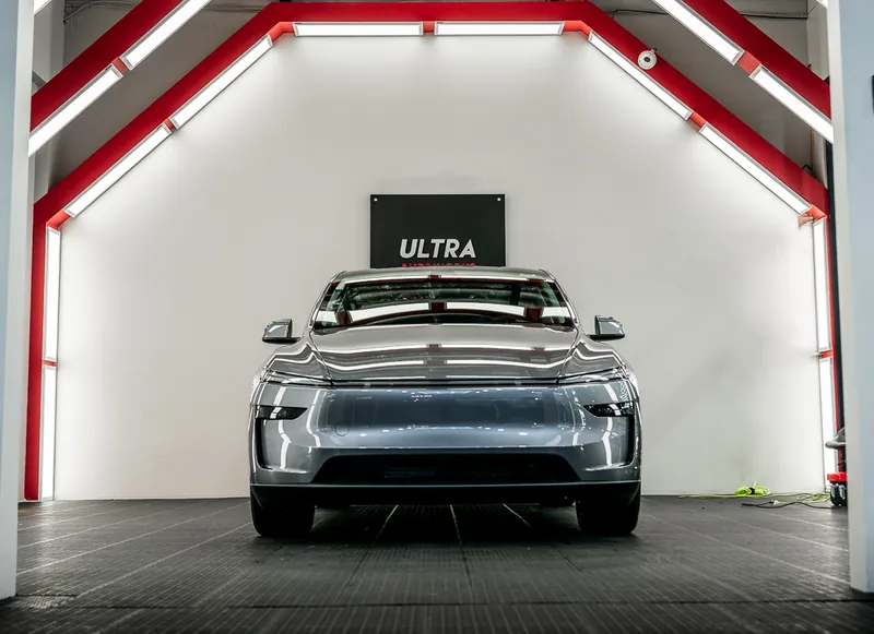 PPF · Tesla MY Plaid Grey — Ultra Autoworks, Fountain Valley, Orange County