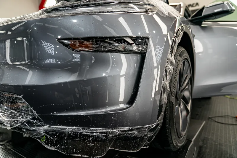 PPF · Tesla MY Plaid Grey — Ultra Autoworks, Fountain Valley, Orange County